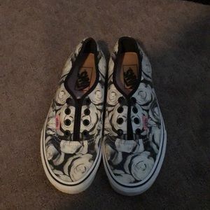 floral vans size 6